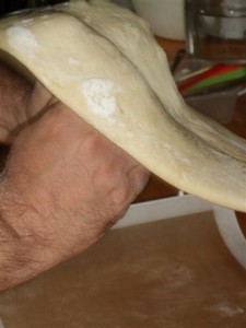 2008-10-pizza-1 Lane tries his hand at tossing dough
