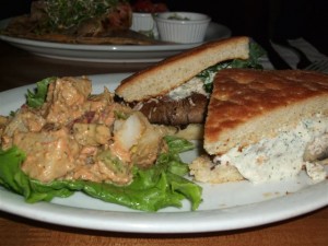 2008-1220-flore-portobello-sandwich Portobello Sandwich - Flore Cafe