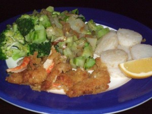 Vegan Scallops and Shrimp