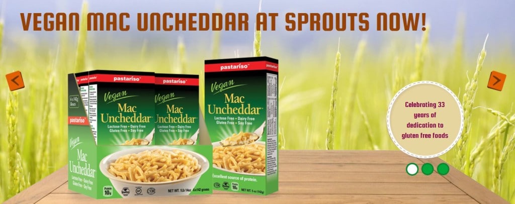vegan mac and cheese sprouts