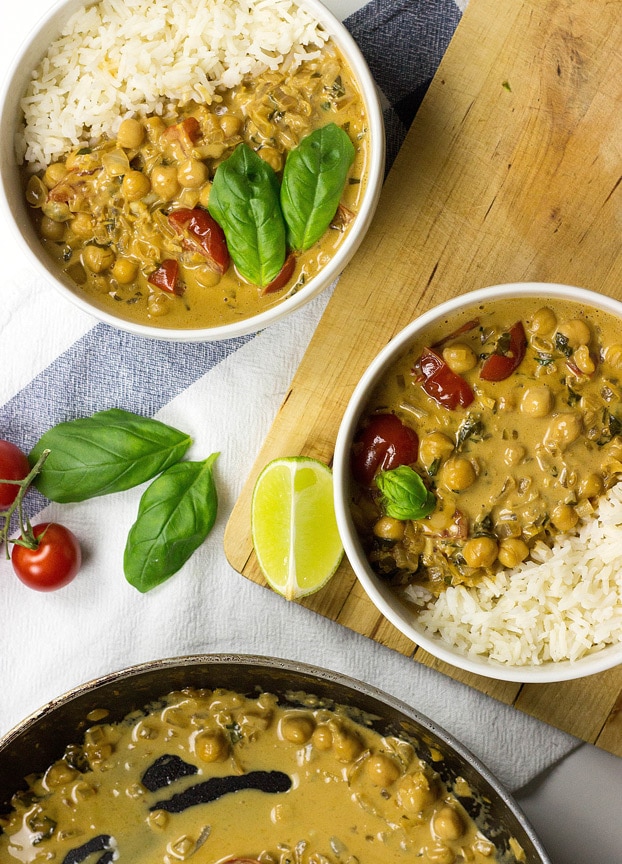 Vegan chickpea curry - Vegan Bits