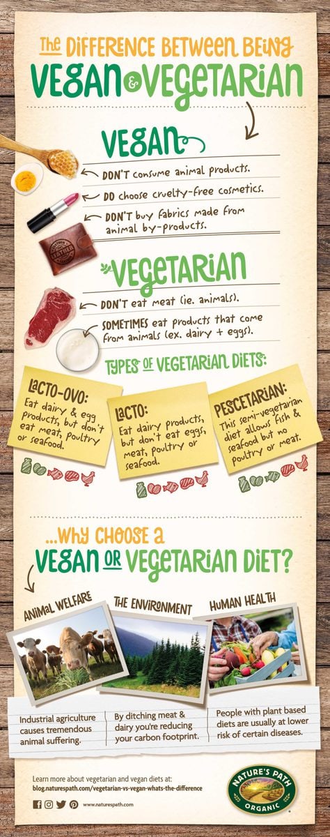Vegan vs Vegetarian